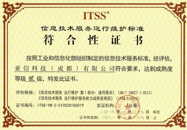 信息技术服务标准itss(information technology service standards